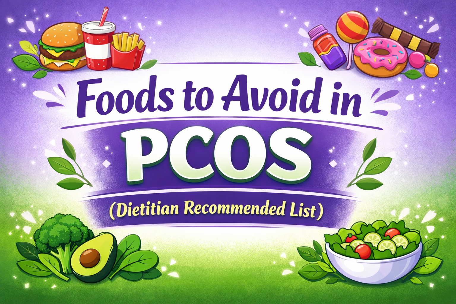 Top 10 Foods to Avoid in PCOS (Indian Diet Version)