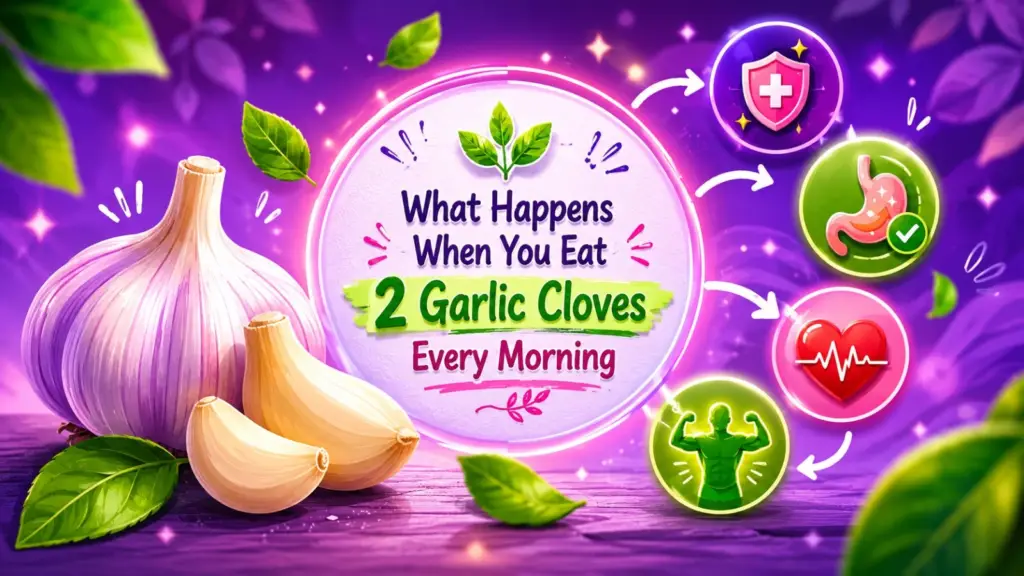 benefits of eating garlic in morning