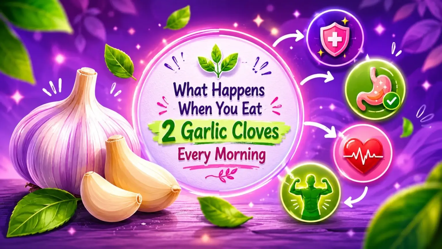 What Happens When You Eat 2 Garlic Cloves Every Morning?