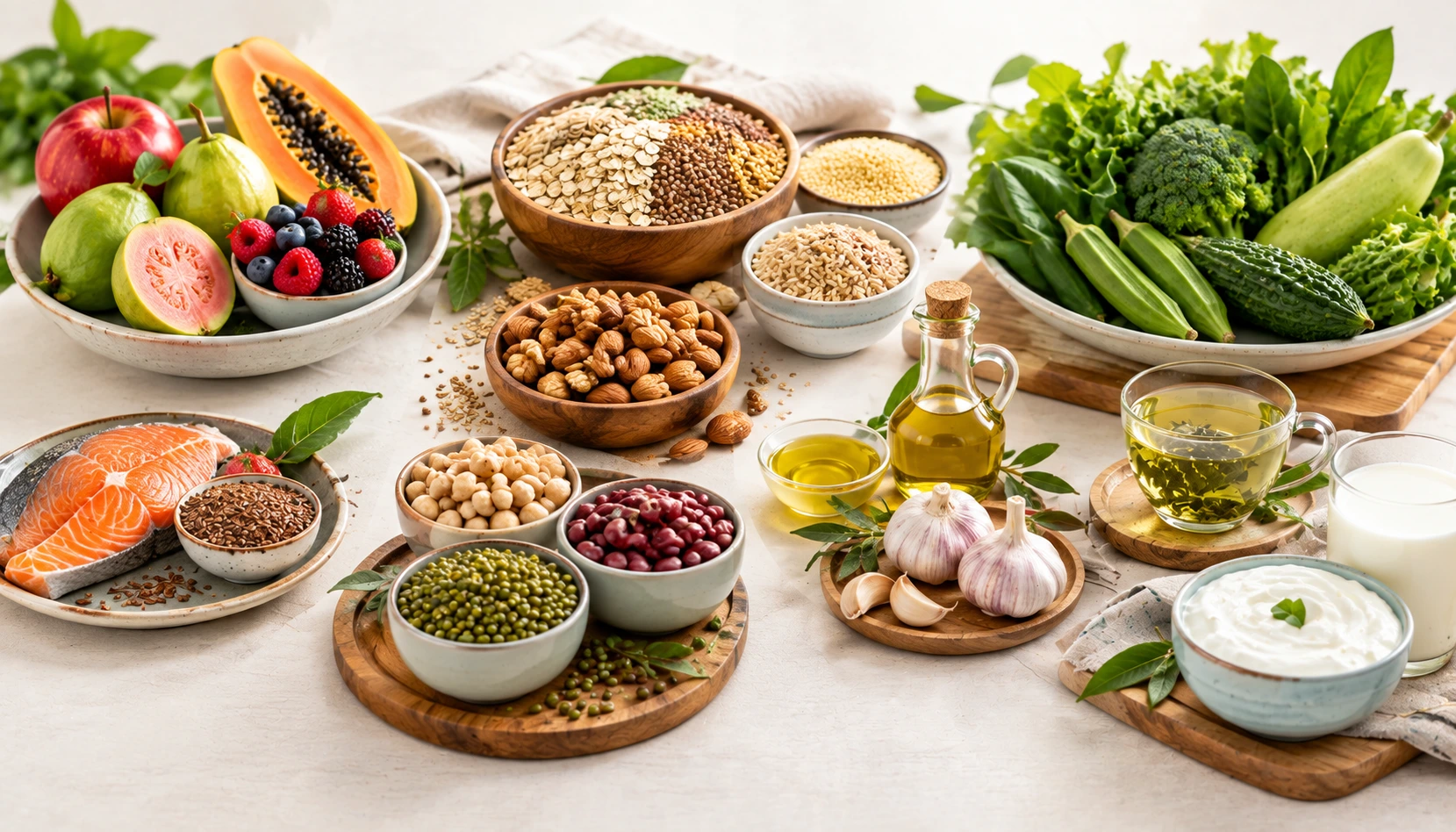 Foods to eat in a diet plan for high cholesterol